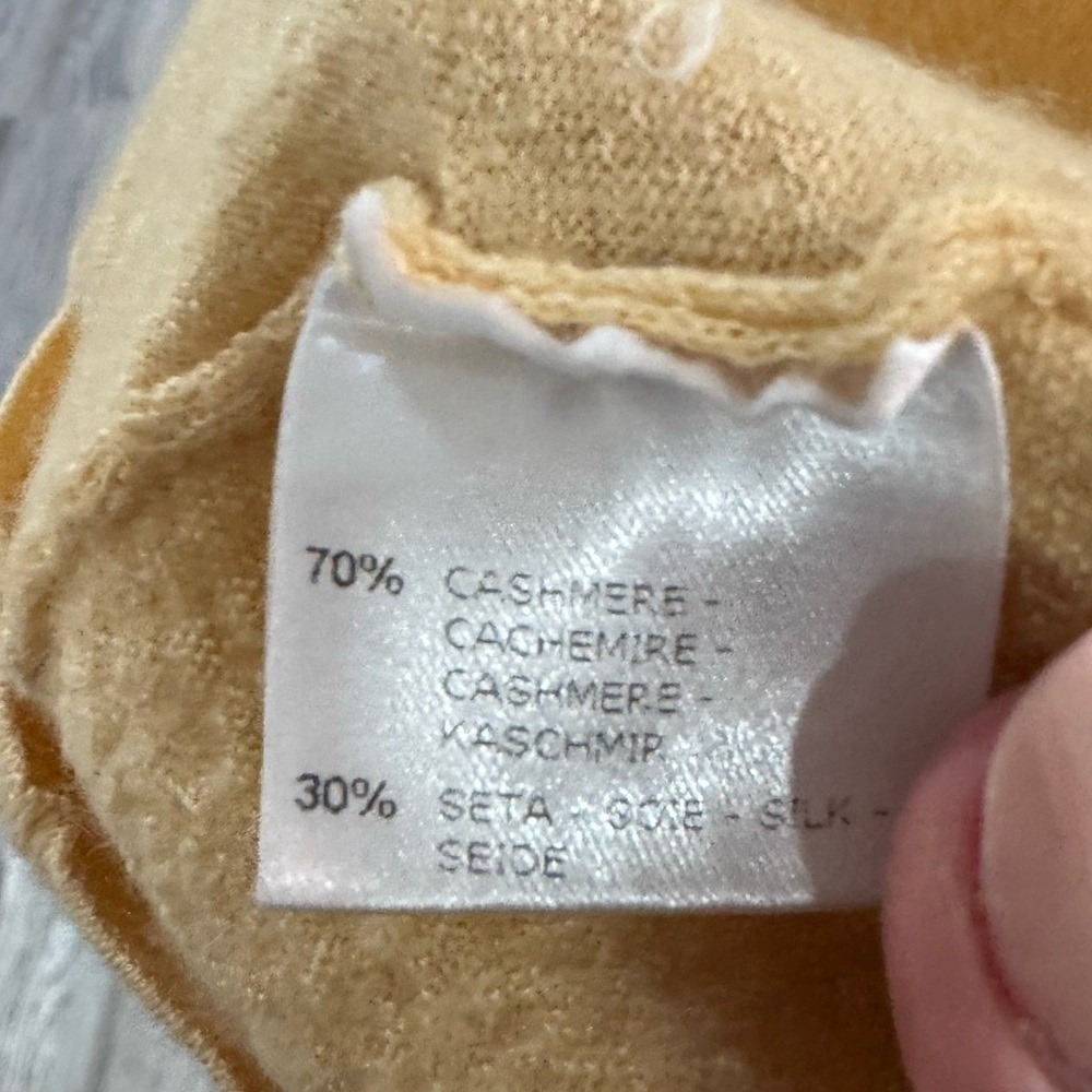 Tincati Milano vintage cashmere and silk quarter zip - Picture 7 of 7
